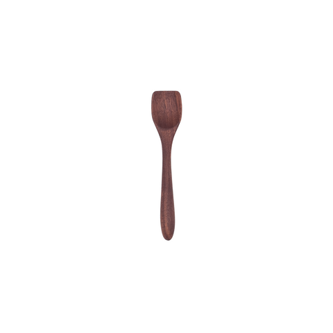 handcrafted wooden flathead spoon