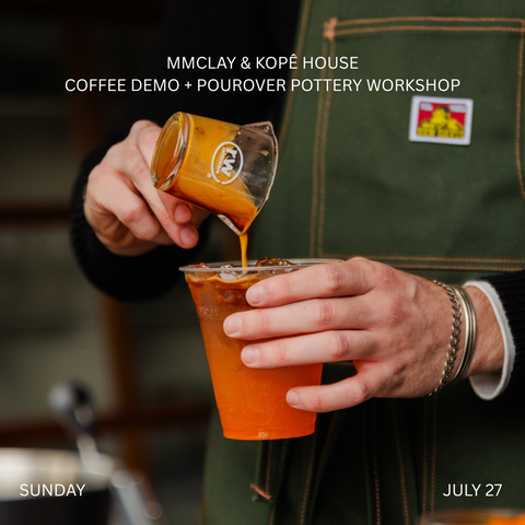 Ceramic Pourover + Coffee Workshop with Kopê House