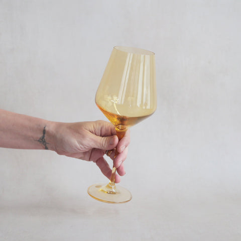 Estelle Stem Wine Glasses Set Of 6
