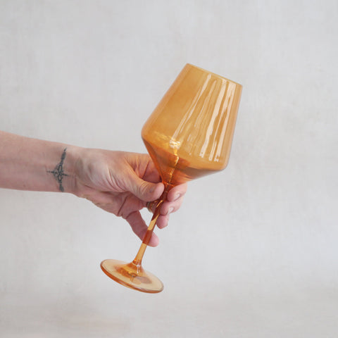 Estelle Stem Wine Glasses Set Of 6