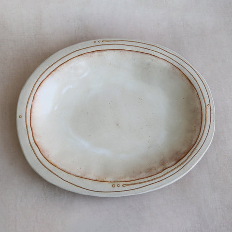 Workshop Oval Serving Platter