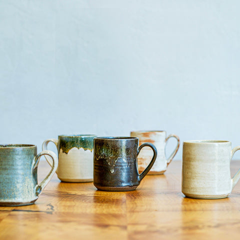 Group of coffee cups