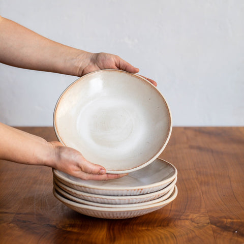 Holding shallow Workshop Pasta Bowl