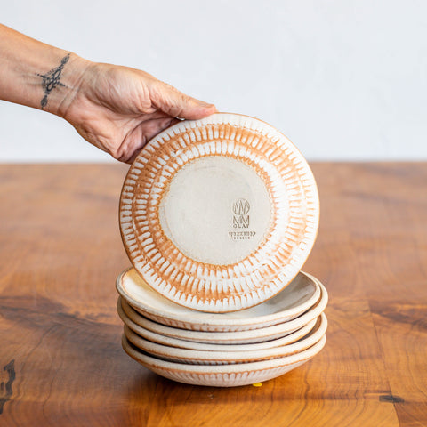 The back of a Workshop Dessert Bowl