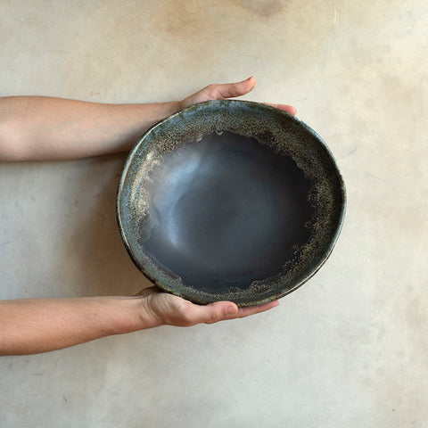 Showcasing the handmade quality of the Fruit Bowl