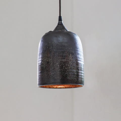 Ceramic Onyx Bell Pendant