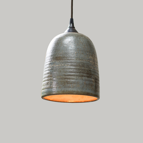 Ceramic Circular Bell Pendant Moonshadow