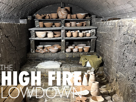 Kiln firing in Japan