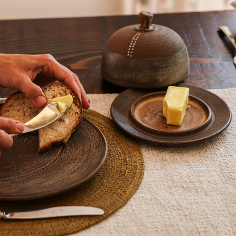 Land and Sea Butter Dish