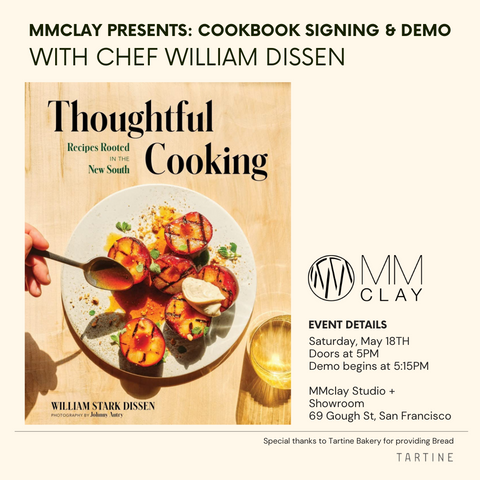 Cookbook Signing & Demo with Chef William Dissen