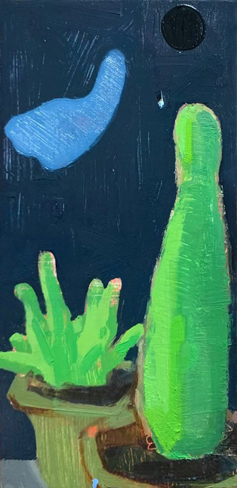 Cactus and Black Moon