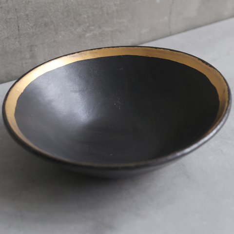 Gold Deco Merle Bowl