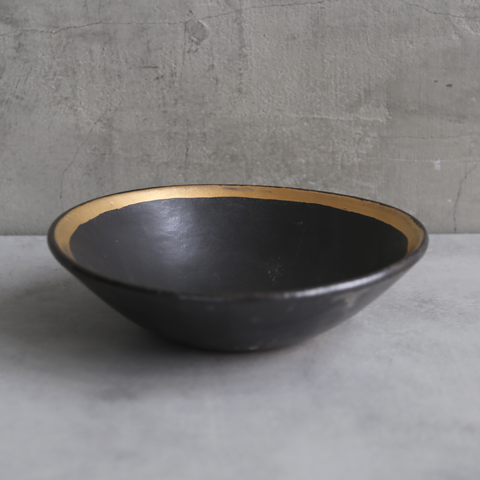 Gold Deco Merle Bowl