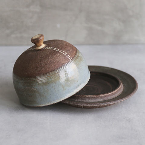 Land and Sea Butter Dish